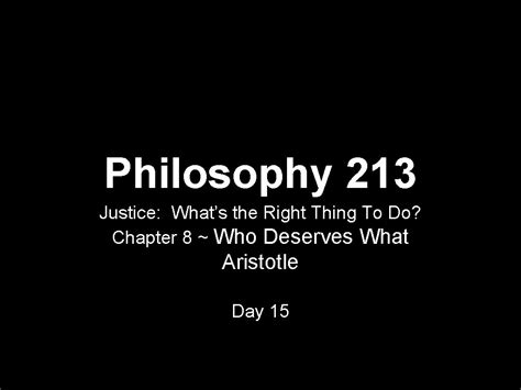  Justice: What's the Right Thing To Do? - Eine philosophische Reise durch das Labyrinth der Moral